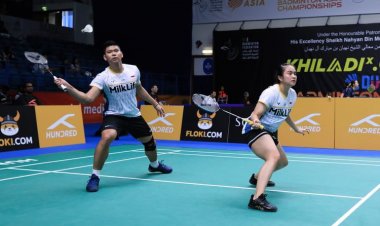 Perjalanan Ganda Campuran Bulutangkis Andalan Indonesia Terhenti di Malaysia Masters 2023