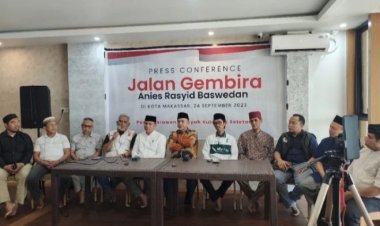 Lewat Jalan Gembira, Anies-Cak Imin Garap Sulawesi Selatan menargetkan 500.000 peserta