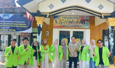 Desa Ngampel Wetan - Kelompok KKN Posko 78 Melakukan Survei Lokasi Kegiatan