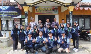 Penyerahan Mahasiswa KKN MIT-18 Tematik Uin Walisongo Semarang Di Desa Ngampel Wetan