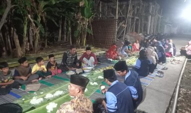 Mahasiswa KKN MIT-18 Posko 78 UIN Walisongo ikut berpartisipasi dalam Menyambut 1 Muharram 1446 H di Desa Ngampel Wetan Kecamatan Ngampel
