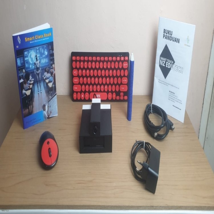 Smart Touch Pertama Di Indonesia Karya Asli Indonesia "Mengubah Proyektor Biasa Menjadi Layar Touchscreen""