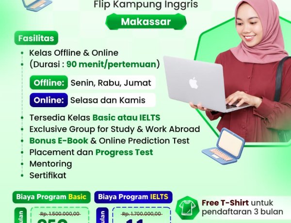 Kursus IELTS Makassar: Raih Skor Target dan Wujudkan Impian Studi atau Kerja ke Luar Negeri