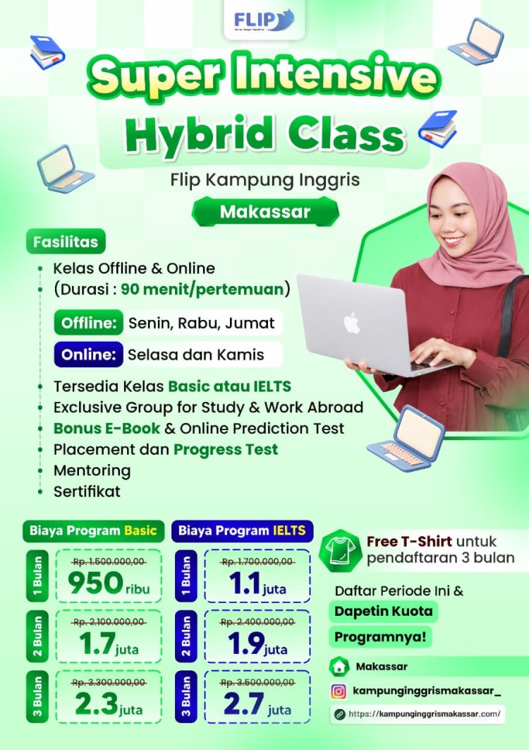 Kursus Bahasa Inggris di Makassar: Panduan Lengkap Memilih Tempat Belajar Terbaik