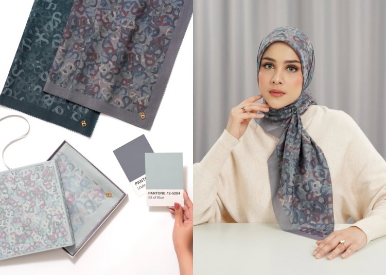 Cara Memadukan Kerudung Segi Empat Motif agar Outfit Terlihat Lebih Fresh!